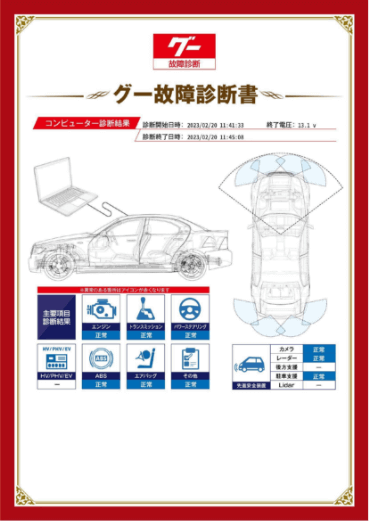 故障診断書