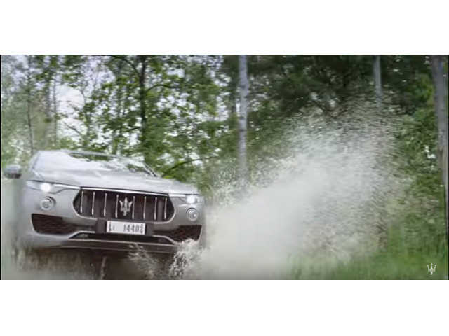 マセラティ注目のSUV「レヴァンテ」がテストコースでそのポテンシャルを証明！