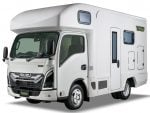 いすゞ ディーゼルエンジンを搭載したAT限定免許対応のキャンピングカー専用シャシを初公開