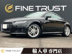 ＴＴクーペ　２．０ＴＦＳＩ　レザーパッケージ　黒革シート　バーチャルコックピット　シートヒーター　ＬＥＤヘッドライト　禁煙車　Ｂｌｕｅｔｏｏｔｈ　フルセグＴＶ　純正ＨＤＤナビ　純正１７インチアルミホイール　スマートエントリー（アウディ）