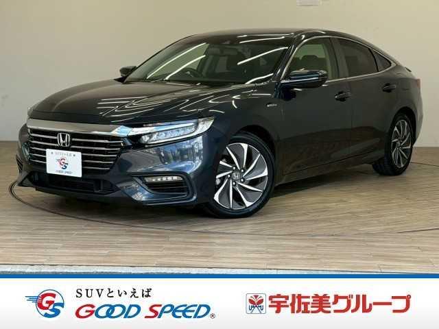 インサイト(沖縄 中古車) 色:コズミックブルー・メタリック 支払総額:243.8万円 年式:2019年 走行距離：2.4万km
